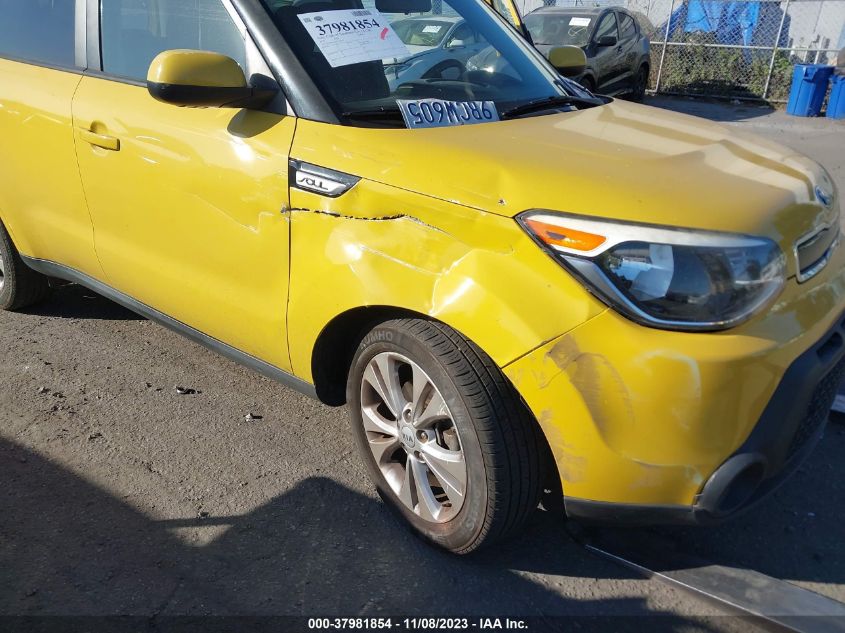 2015 KIA SOUL + - KNDJP3A55F7160015
