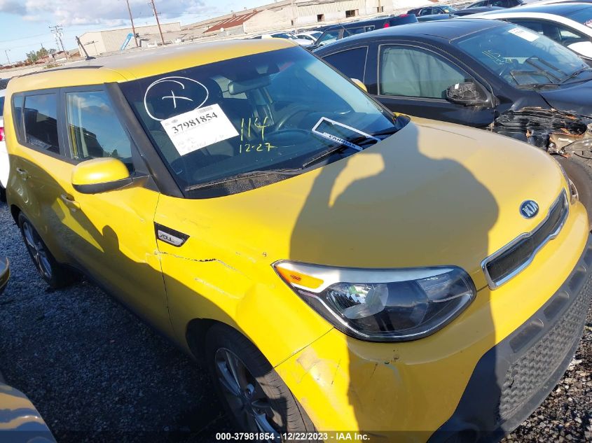 2015 KIA SOUL + - KNDJP3A55F7160015