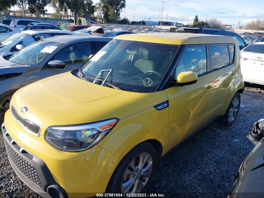 2015 KIA SOUL + - KNDJP3A55F7160015