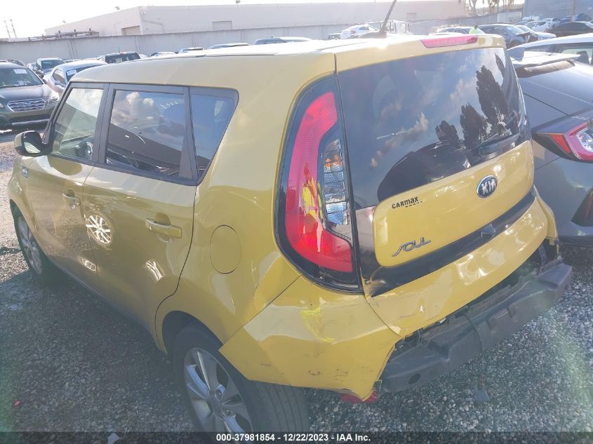 2015 KIA SOUL + - KNDJP3A55F7160015