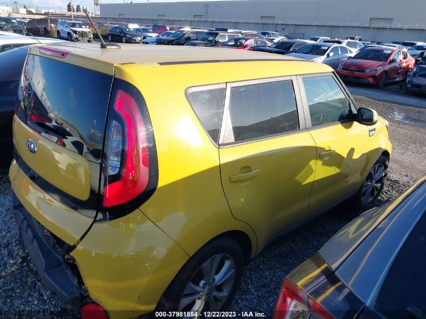 2015 KIA SOUL + - KNDJP3A55F7160015