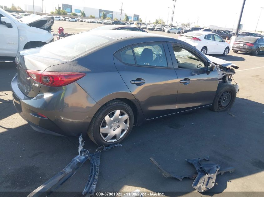 2015 MAZDA MAZDA3 I SV - JM1BM1T73F1266224