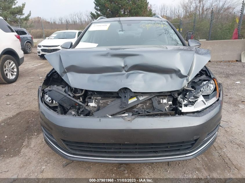 2015 VOLKSWAGEN GOLF SPORTWAGEN TDI SEL 4-DOOR - 3VWCA7AU9FM504084