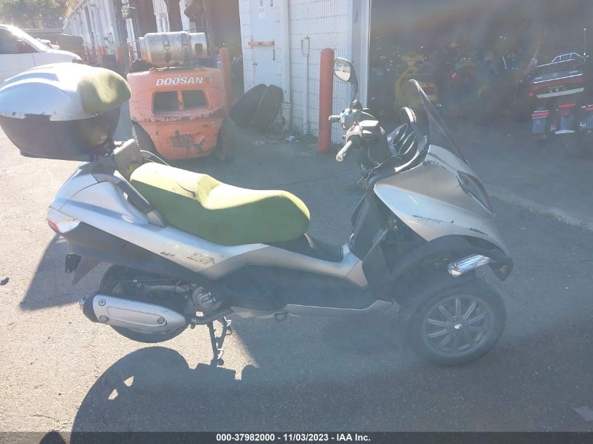 2009 PIAGGIO MP3 250 ZAPM479M095003550
