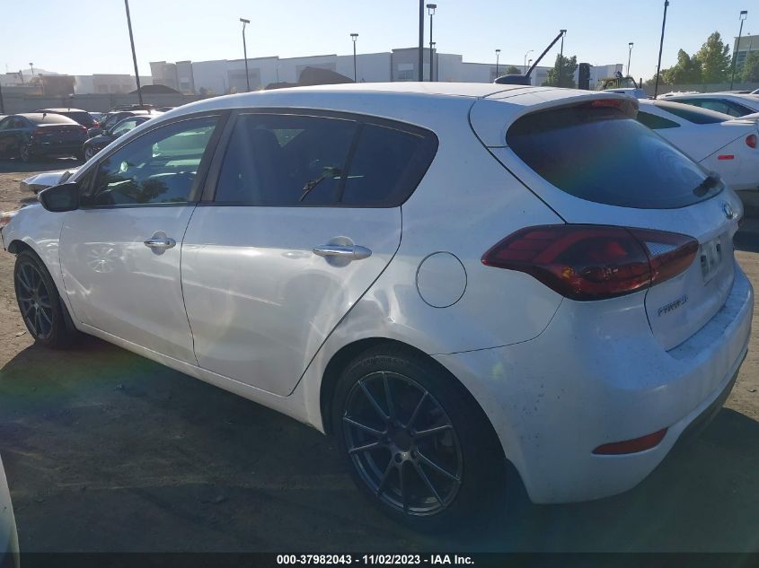 2017 KIA FORTE5 EX - KNAFX5A86H5668730