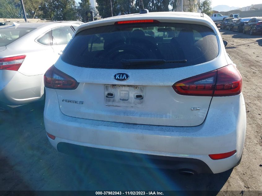 2017 KIA FORTE5 EX - KNAFX5A86H5668730