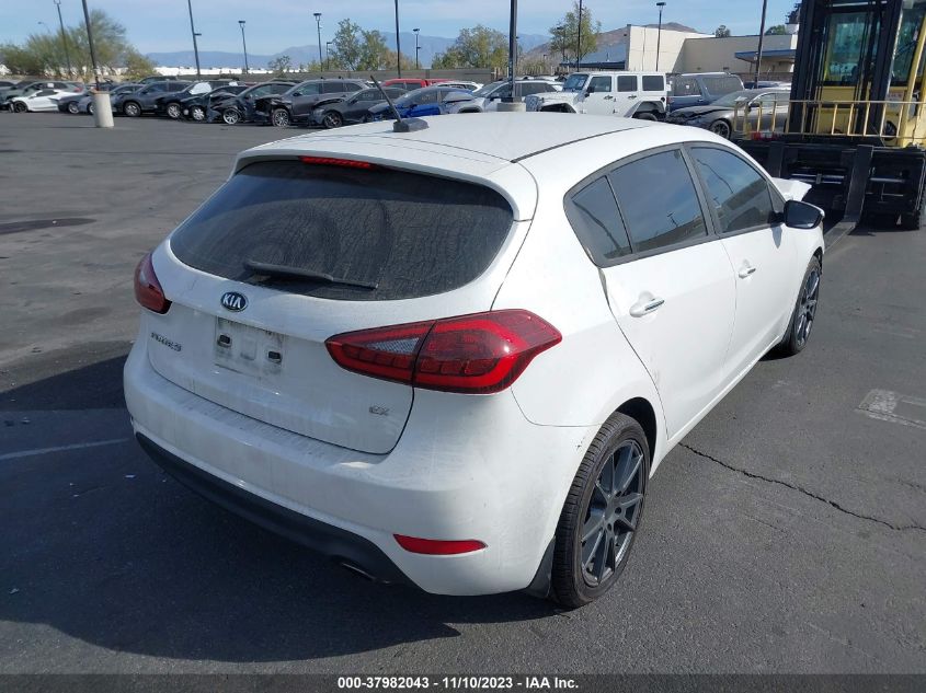2017 KIA FORTE5 EX - KNAFX5A86H5668730