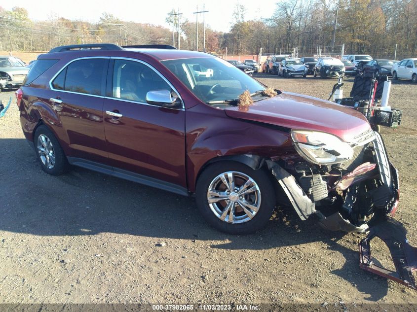 2016 CHEVROLET EQUINOX LT - 2GNALCEK8G6260386