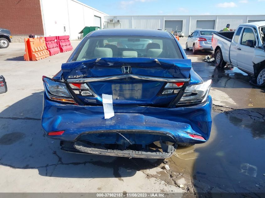 2013 HONDA CIVIC EX - 19XFB2F87DE272037