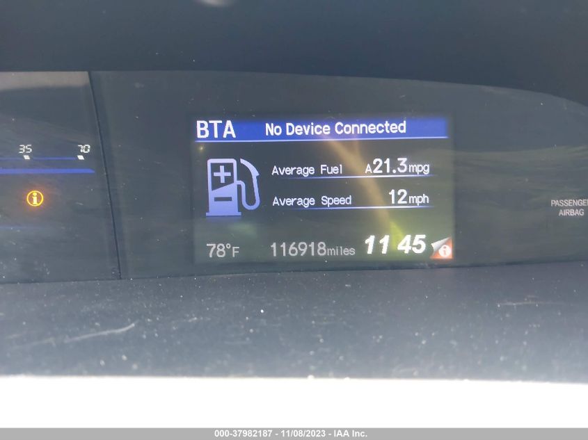 2013 HONDA CIVIC EX - 19XFB2F87DE272037