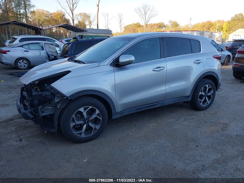 VIN KNDPMCAC3M7902541 2021 KIA SPORTAGE LX