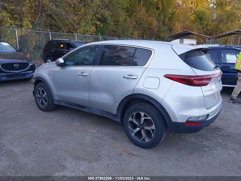 VIN KNDPMCAC3M7902541 2021 KIA SPORTAGE LX