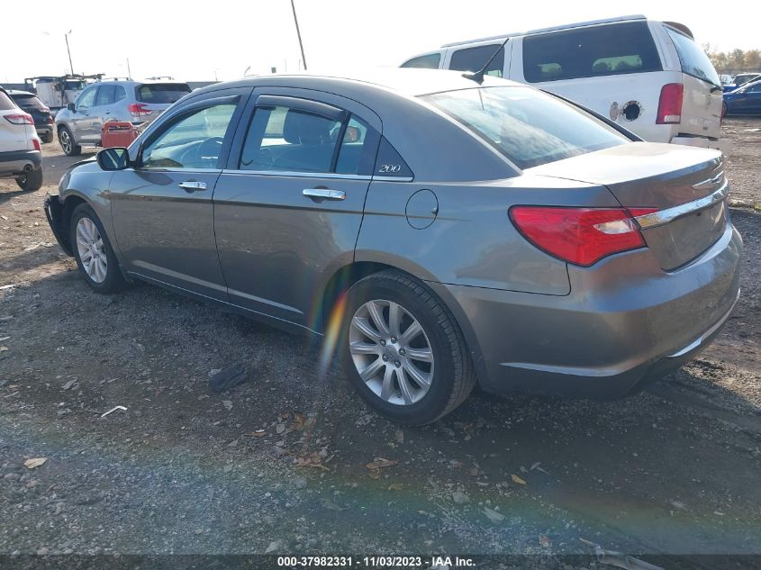 2013 CHRYSLER 200 LIMITED - 1C3CCBCG4DN594971
