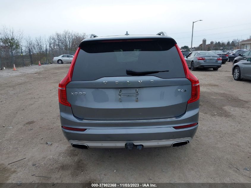 2016 VOLVO XC90 T6 - YV4A22PK3G1083992