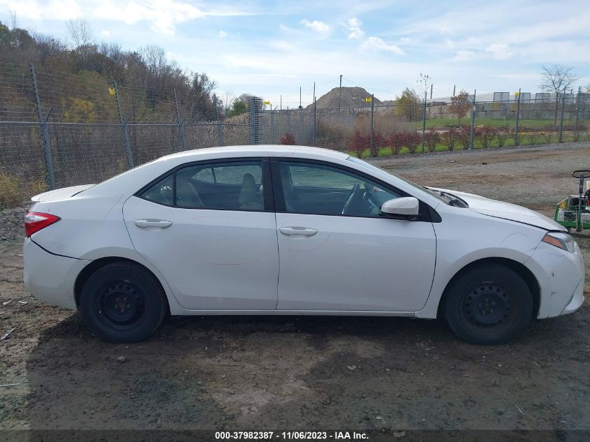 2015 TOYOTA COROLLA LE ECO - 5YFBPRHE1FP206466