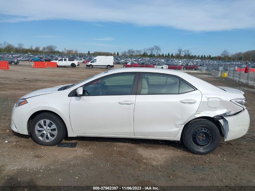 2015 TOYOTA COROLLA LE ECO - 5YFBPRHE1FP206466