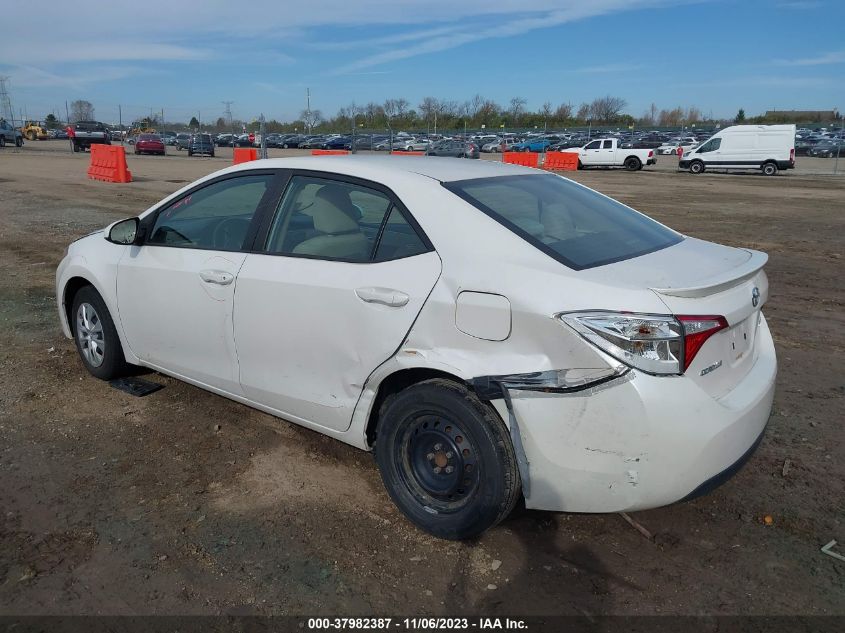 2015 TOYOTA COROLLA LE ECO - 5YFBPRHE1FP206466