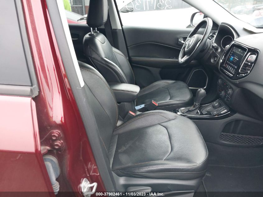 VIN 3C4NJDCB5LT233502 2020 JEEP COMPASS LIMITED 4X4