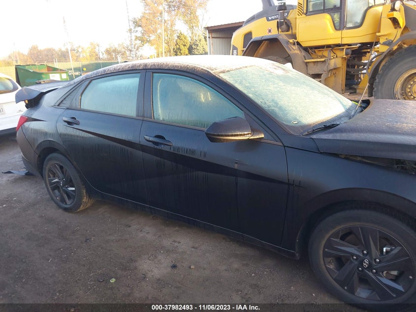 VIN 5NPLM4AG2MH031974 2021 HYUNDAI ELANTRA SEL