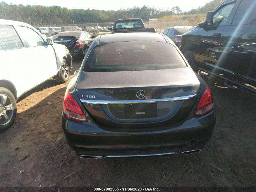 2015 MERCEDES-BENZ C 300 LUXURY/SPORT - 55SWF4JB0FU066301