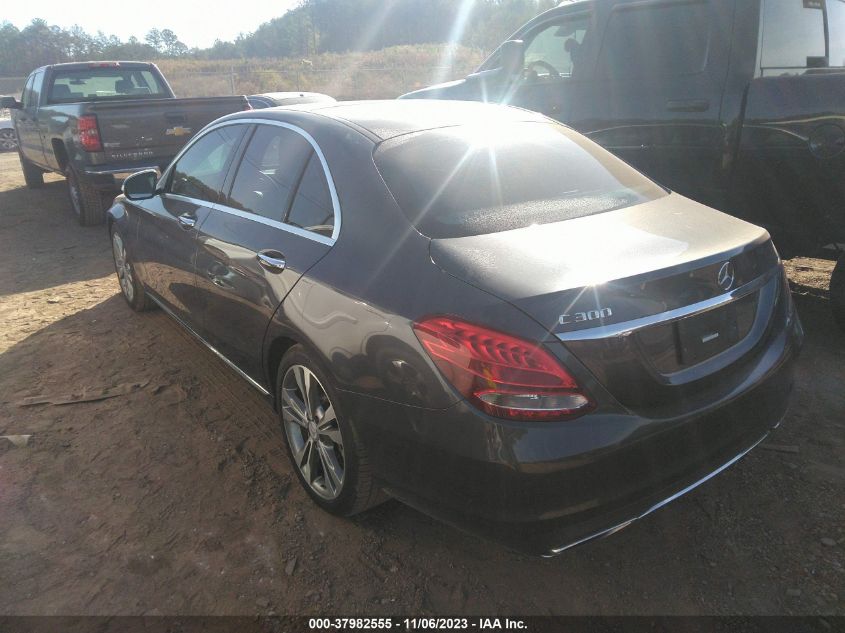2015 MERCEDES-BENZ C 300 LUXURY/SPORT - 55SWF4JB0FU066301