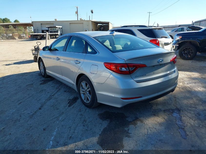 2015 HYUNDAI SONATA SE - 5NPE24AF9FH065029