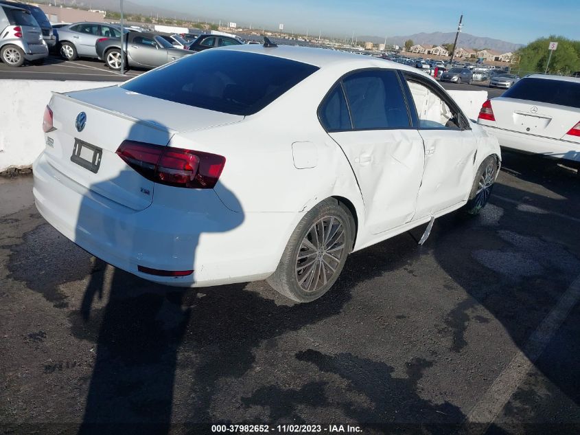 2016 VOLKSWAGEN JETTA SPORT - 3VWD17AJ0GM345533