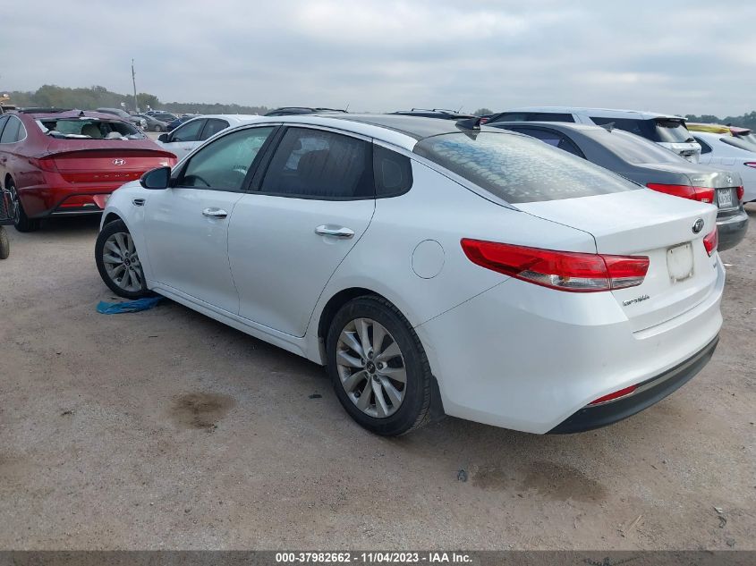 2016 KIA OPTIMA EX - 5XXGU4L33GG063778