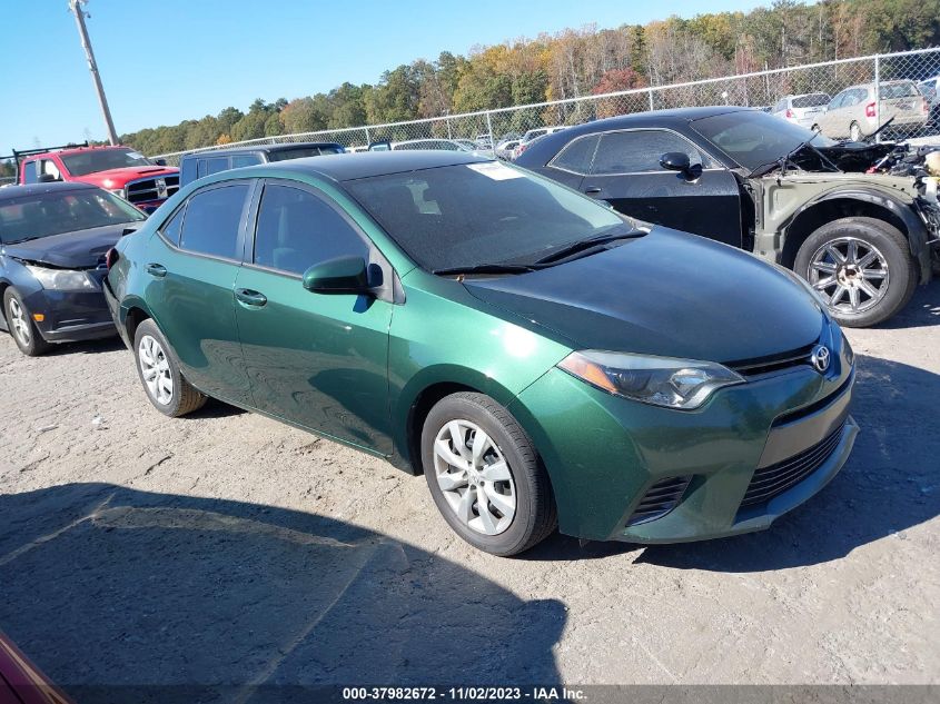 2016 TOYOTA COROLLA L/LE/LE PLS/PRM/S/S PLS - 2T1BURHE7GC536347