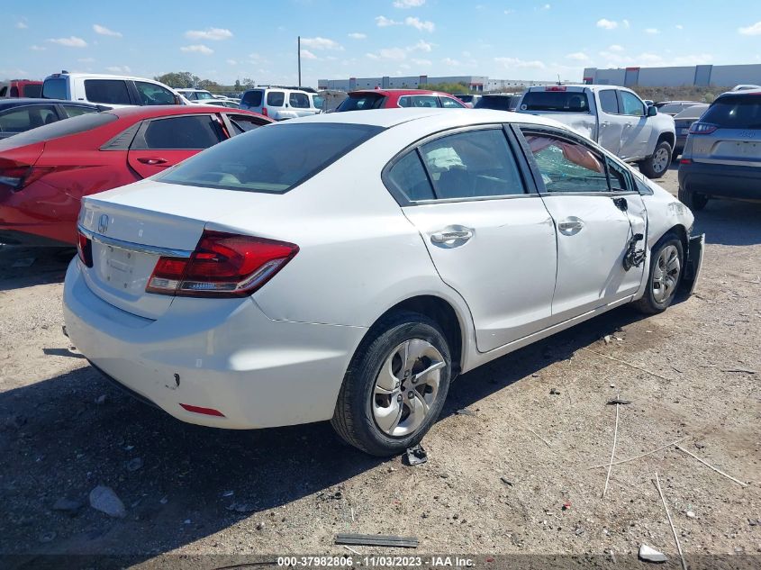 2015 HONDA CIVIC LX - 19XFB2F54FE267466