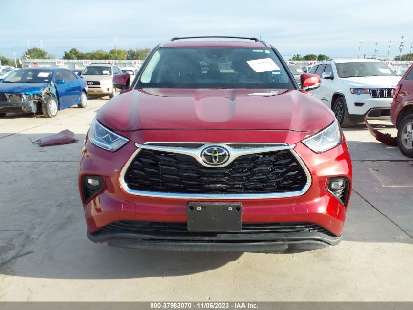 2023 TOYOTA HIGHLANDER L/LE/XLE/LIMITED/PLATINUM - 5TDKDRAH6PS043500