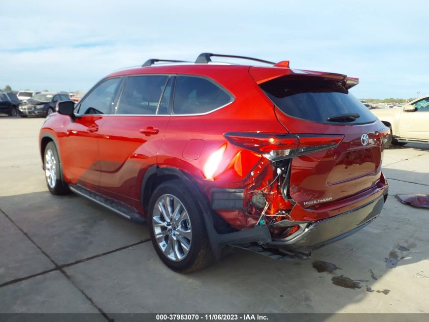 2023 TOYOTA HIGHLANDER L/LE/XLE/LIMITED/PLATINUM - 5TDKDRAH6PS043500