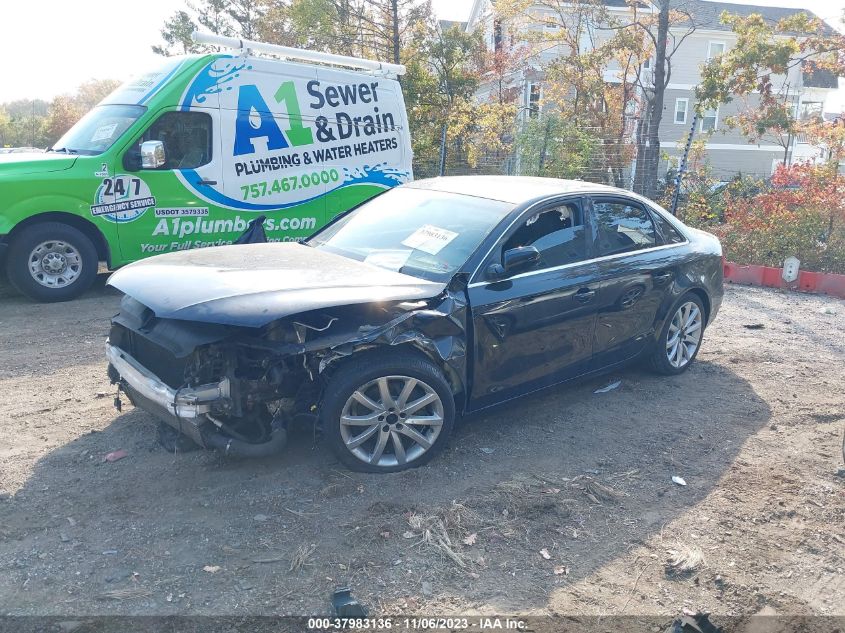 2013 AUDI A4 PREMIUM PLUS - WAUFFAFL5DA171341