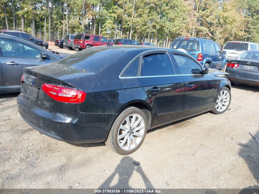 2013 AUDI A4 PREMIUM PLUS - WAUFFAFL5DA171341