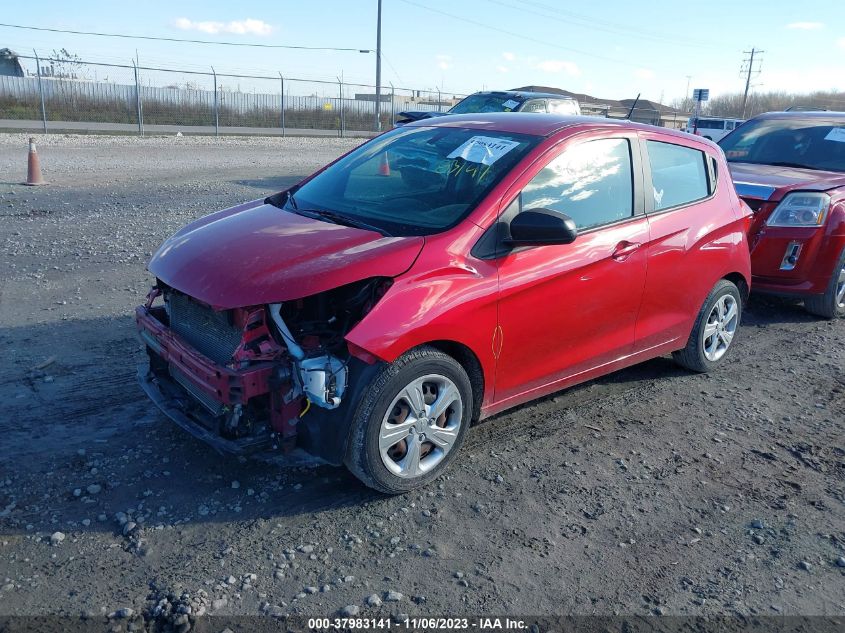 2020 CHEVROLET SPARK FWD LS AUTOMATIC - KL8CB6SA4LC418850