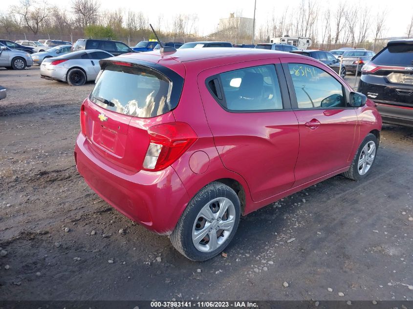 2020 CHEVROLET SPARK FWD LS AUTOMATIC - KL8CB6SA4LC418850