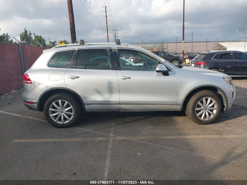 2017 VOLKSWAGEN TOUAREG SPORT W/TECHNOLOGY - WVGEF7BP4HD001787