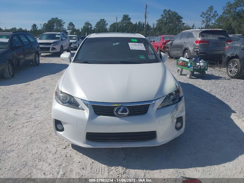 2013 LEXUS CT 200H HYBRID - JTHKD5BH4D2130157