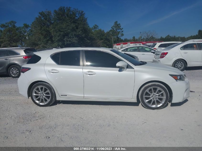 2013 LEXUS CT 200H HYBRID - JTHKD5BH4D2130157