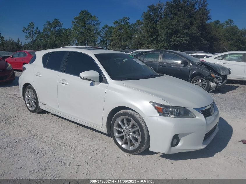 2013 LEXUS CT 200H HYBRID - JTHKD5BH4D2130157