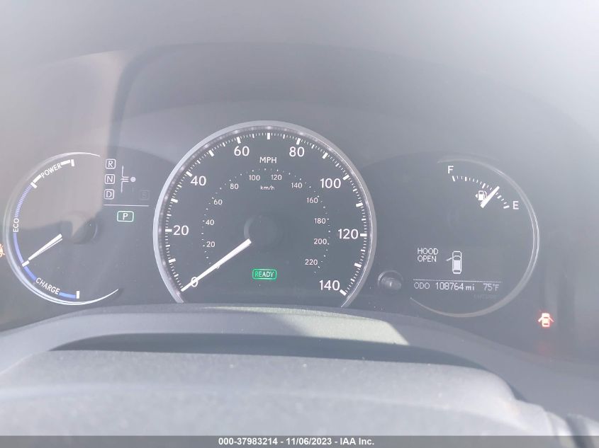 2013 LEXUS CT 200H HYBRID - JTHKD5BH4D2130157