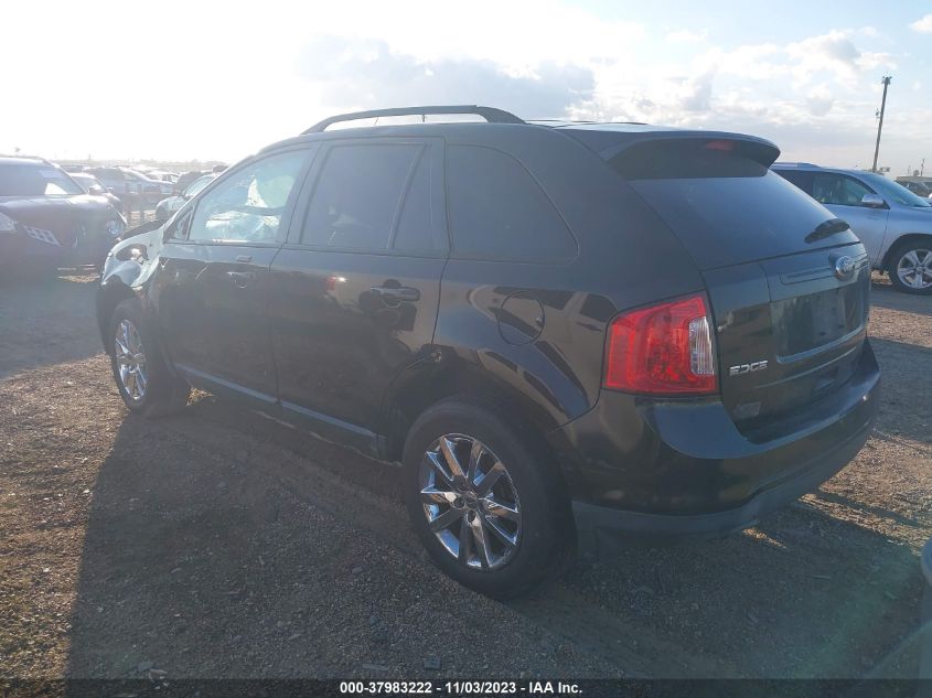 2013 FORD EDGE SEL - 2FMDK3JC6DBA67854