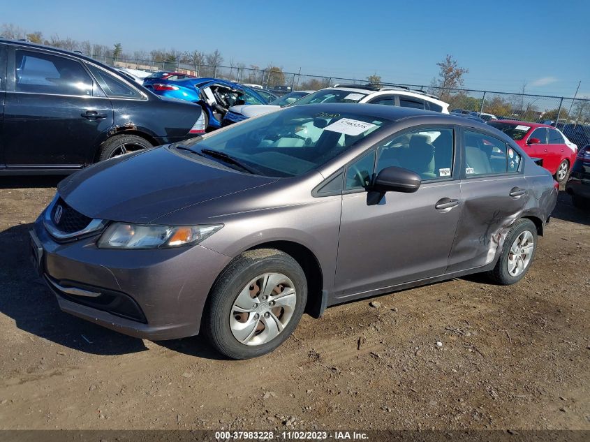 2015 HONDA CIVIC LX - 19XFB2F52FE029695