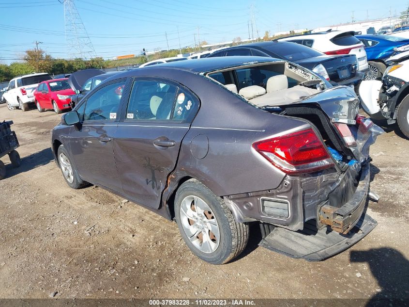 2015 HONDA CIVIC LX - 19XFB2F52FE029695