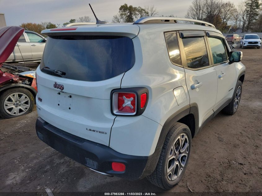 2016 JEEP RENEGADE LIMITED - ZACCJBDT0GPD13662