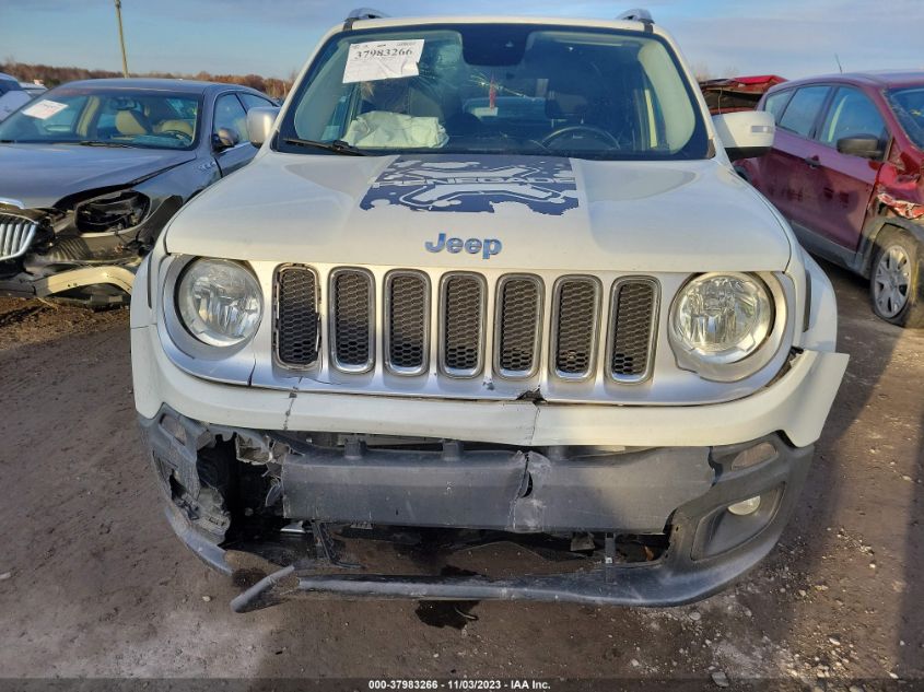 2016 JEEP RENEGADE LIMITED - ZACCJBDT0GPD13662