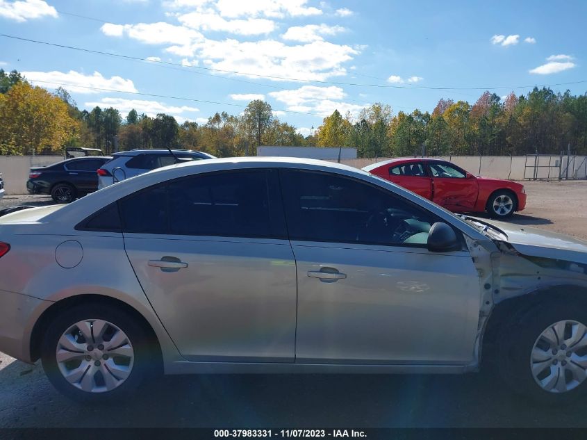 2014 CHEVROLET CRUZE LS AUTO - 1G1PA5SH0E7176517
