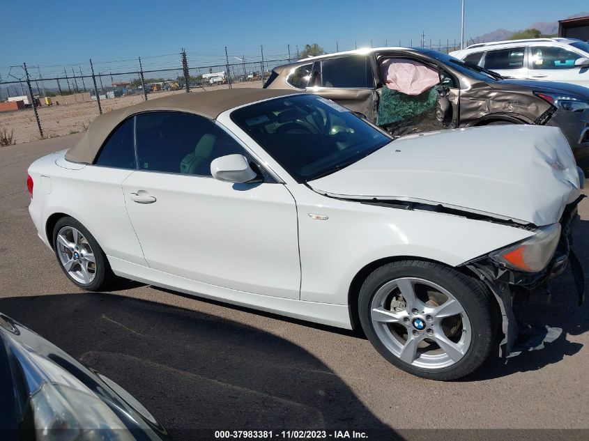 2013 BMW 128I WBAUL7C53DVU08345