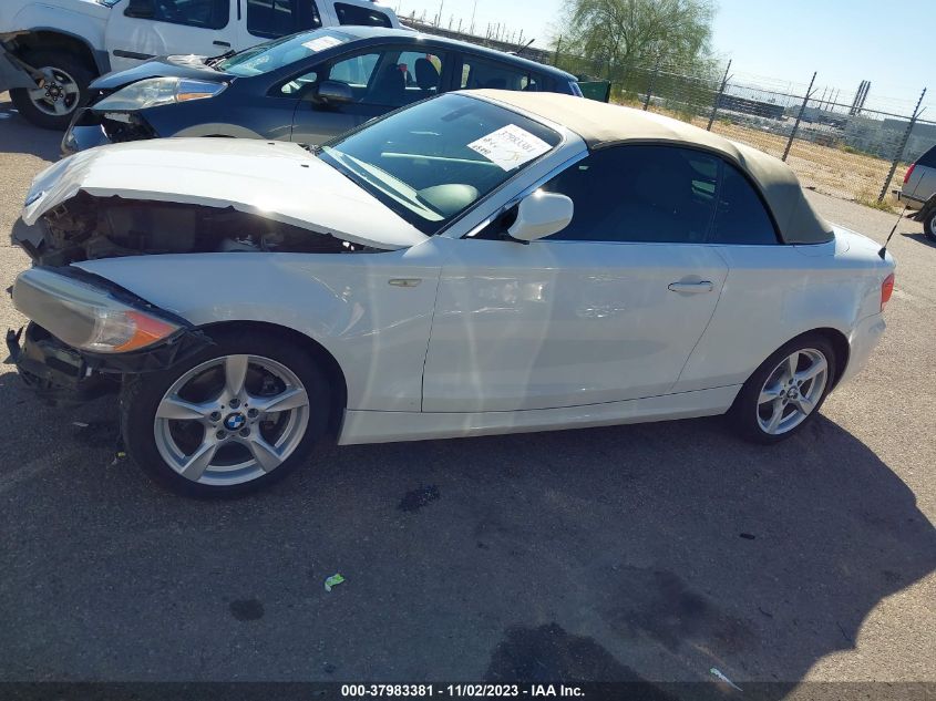 2013 BMW 128I WBAUL7C53DVU08345