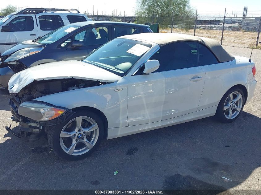 2013 BMW 128I WBAUL7C53DVU08345